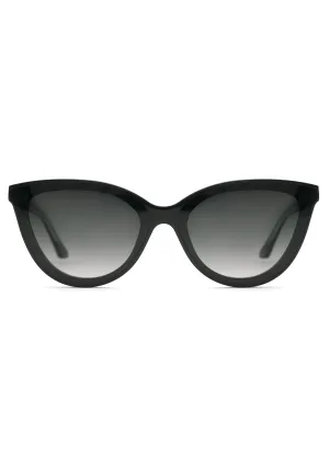 MONROE NYLON | Black and Black   Crystal